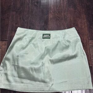 Daily Drills Silk Skirt in Sweet Pea